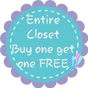 Buy One get ONE FREE!
